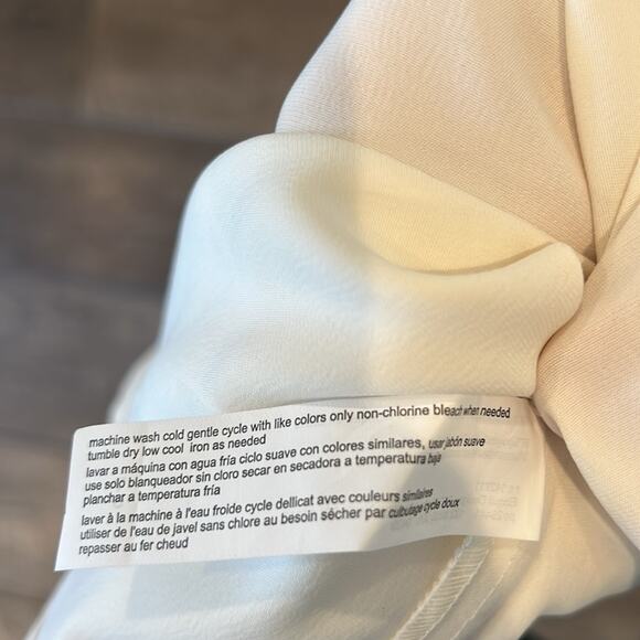 NWT Eloquii Cream Slip Maxi Dress Size 22 - Picture 7 of 10